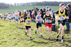Boys under-13s 2019 British Athletics Inter Counties Cross Country, Prestwood Hall, Loughborough. Photo:  David T. Hewitson/Sports for All Pics